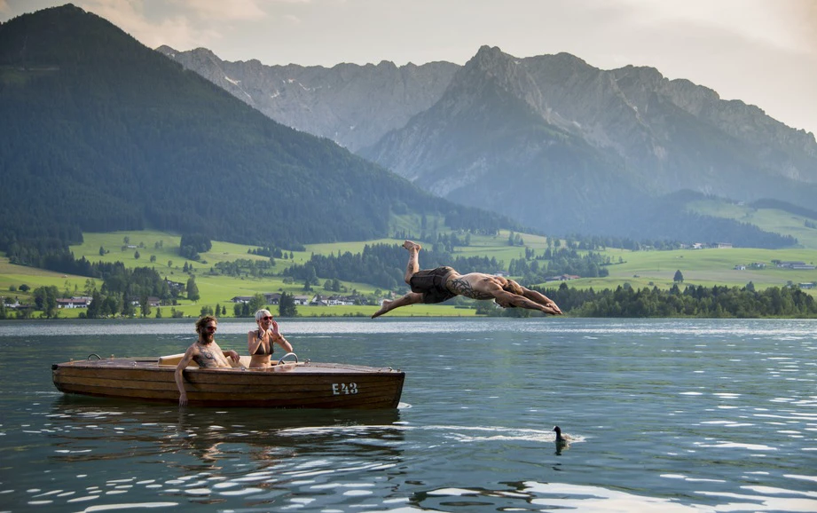 Kaiserwinkl Urlaub Aktivitäten Walchsee